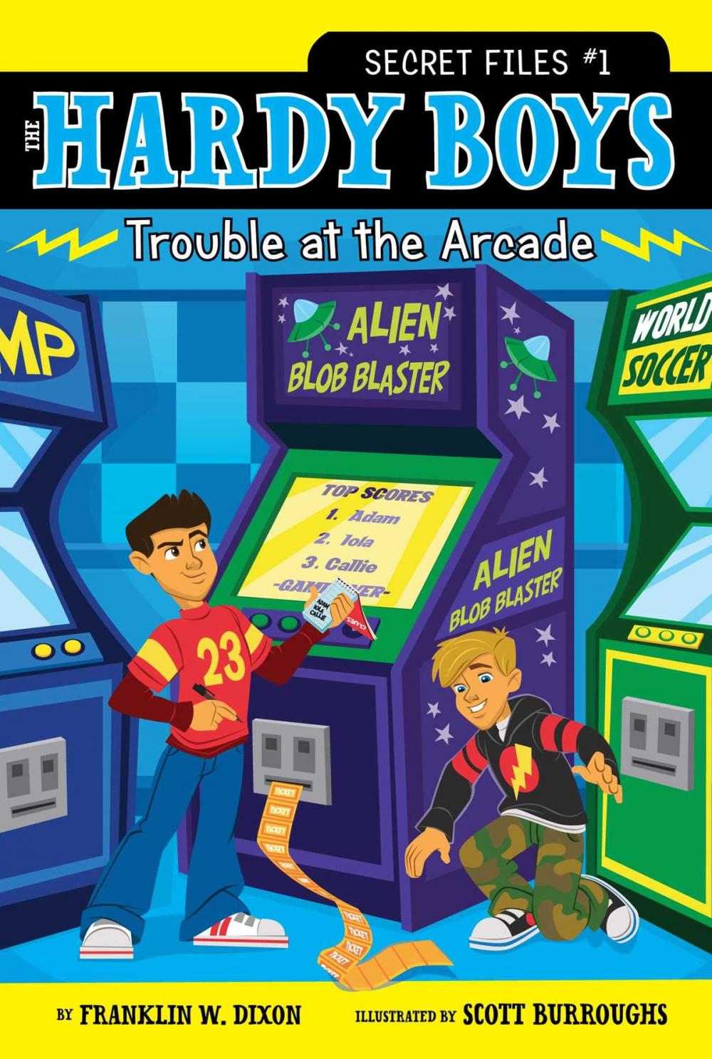 Big bigCover of Trouble at the Arcade