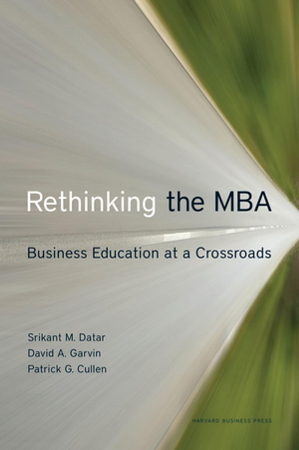 Big bigCover of Rethinking the MBA