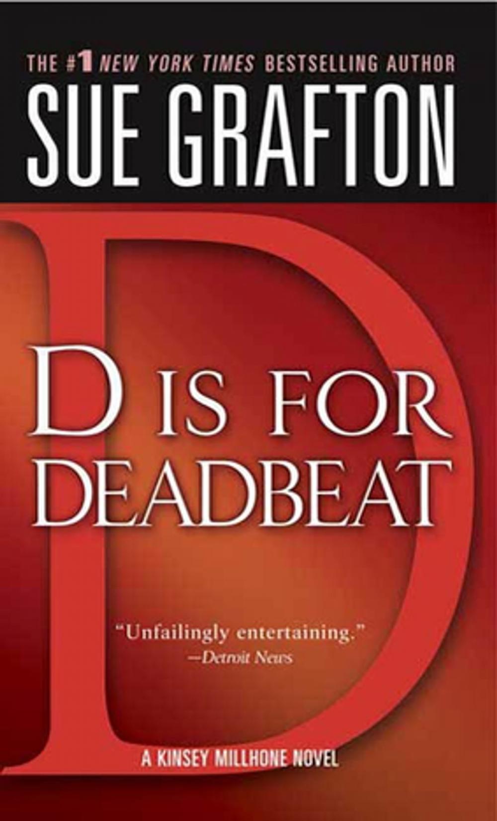 Big bigCover of "D" is for Deadbeat