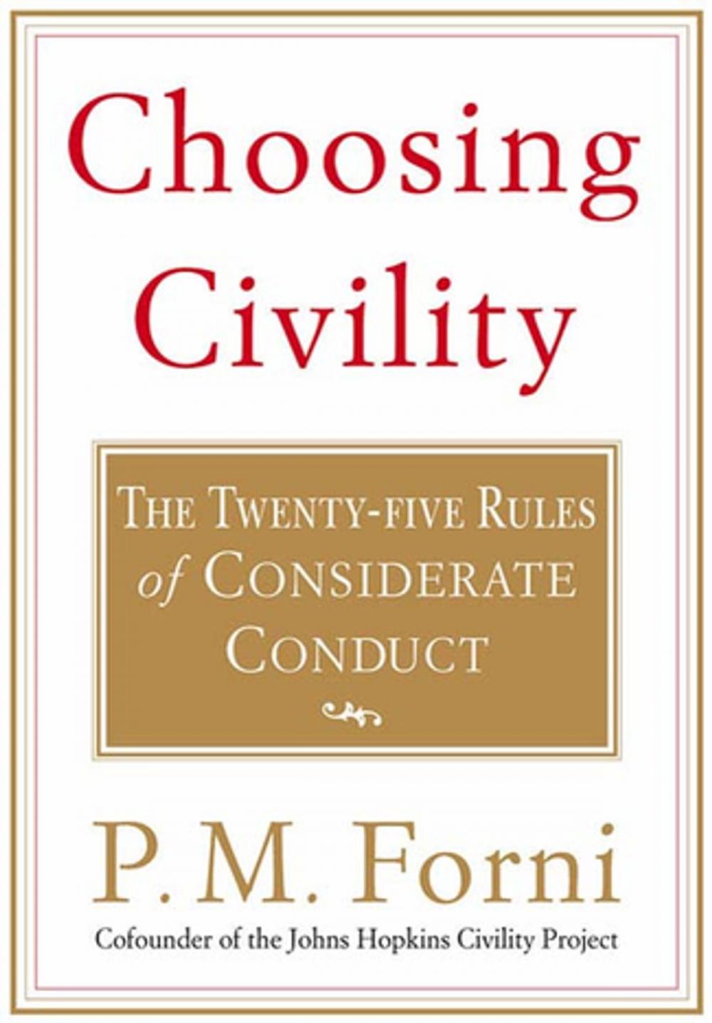 Big bigCover of Choosing Civility