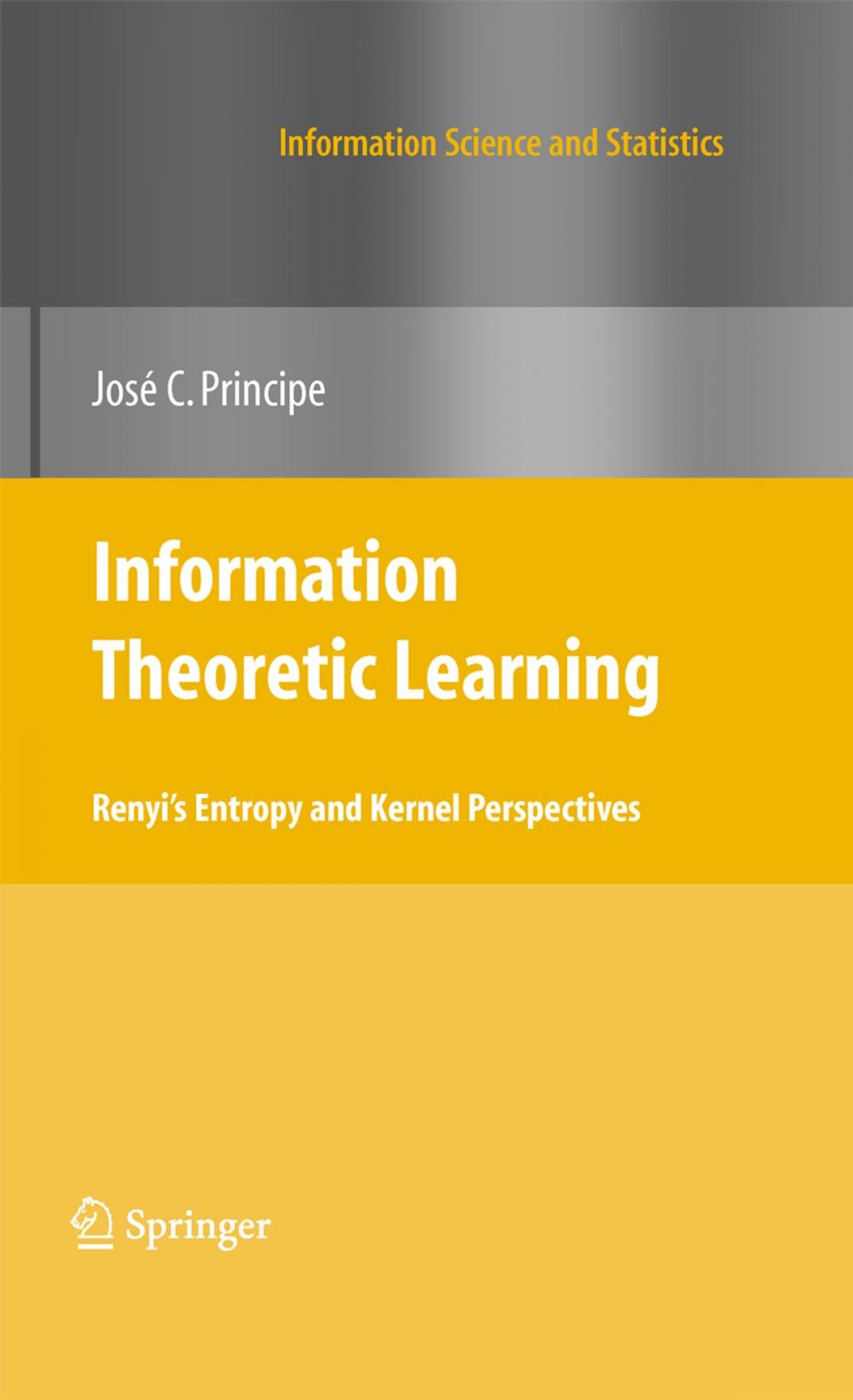 Big bigCover of Information Theoretic Learning