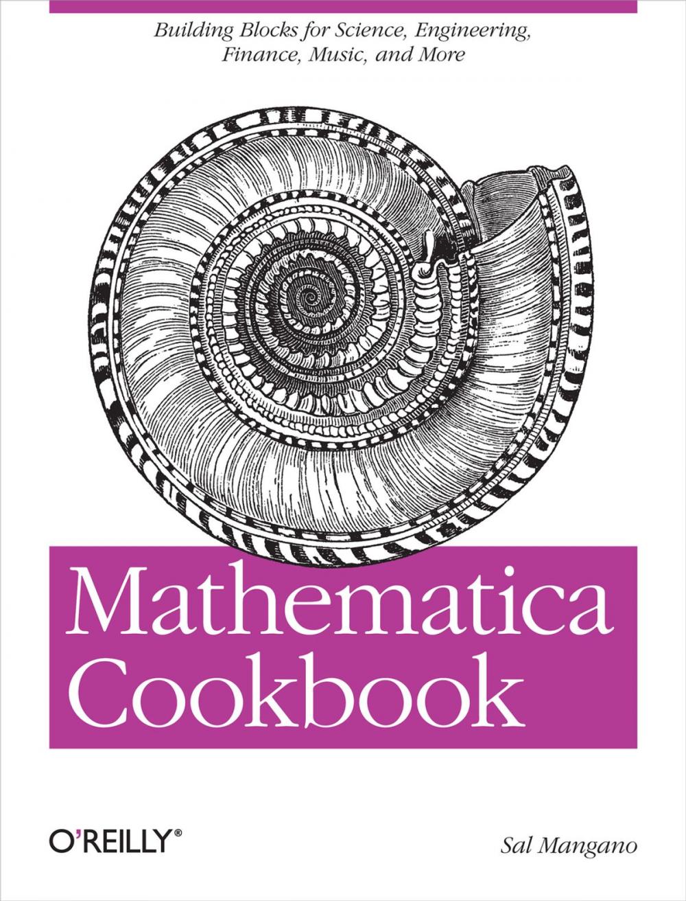 Big bigCover of Mathematica Cookbook