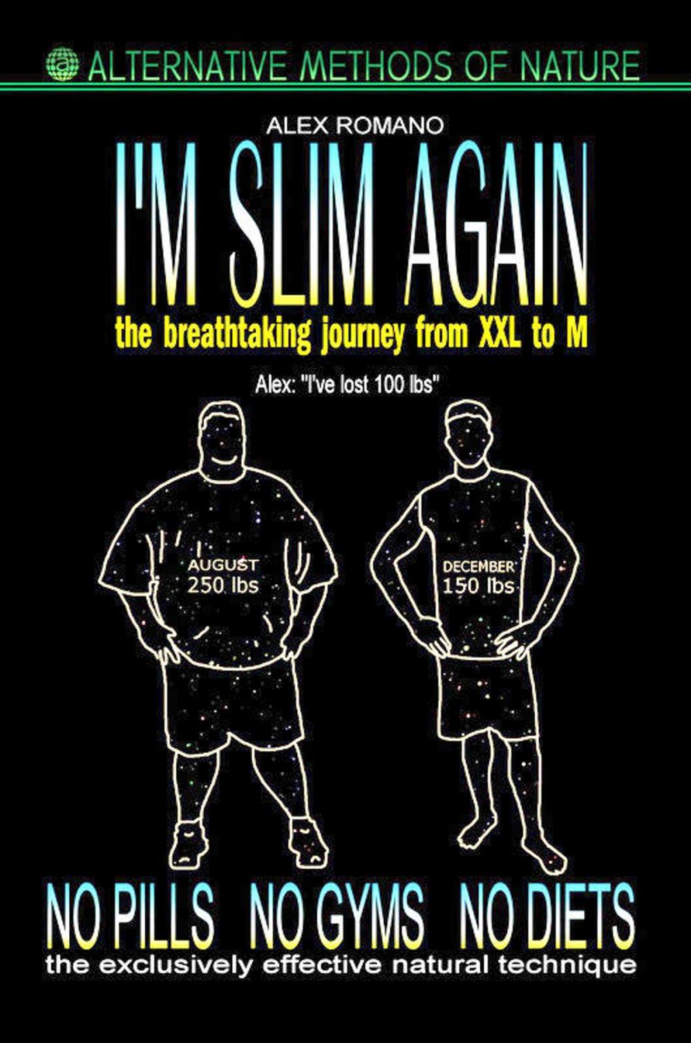 Big bigCover of I'M SLIM AGAIN. The breathtaking journey from XXL to M