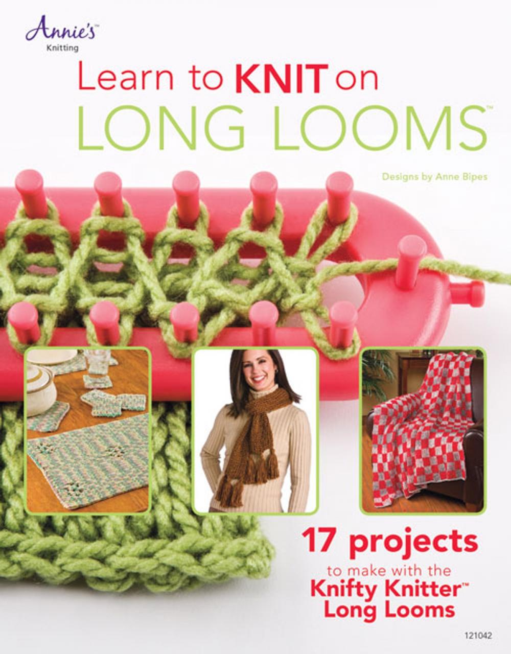 Big bigCover of Learn to Knit on Long Looms