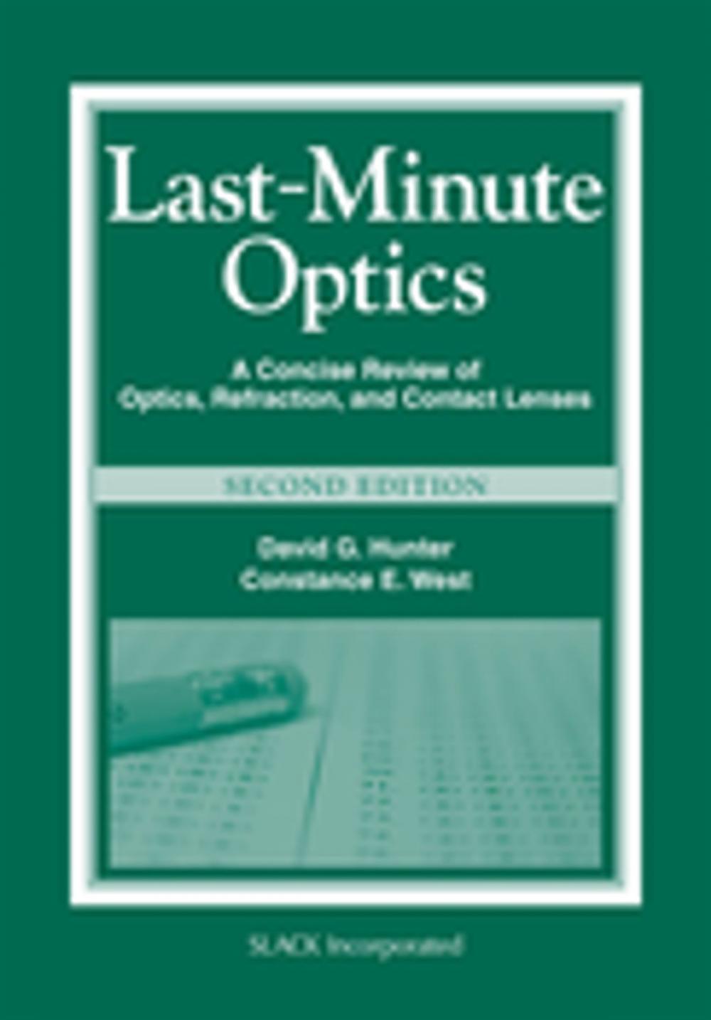 Big bigCover of Last-Minute Optics