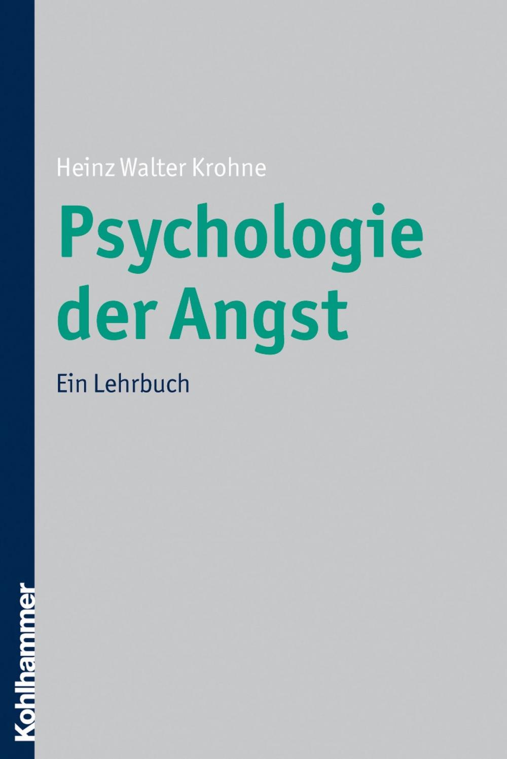 Big bigCover of Psychologie der Angst