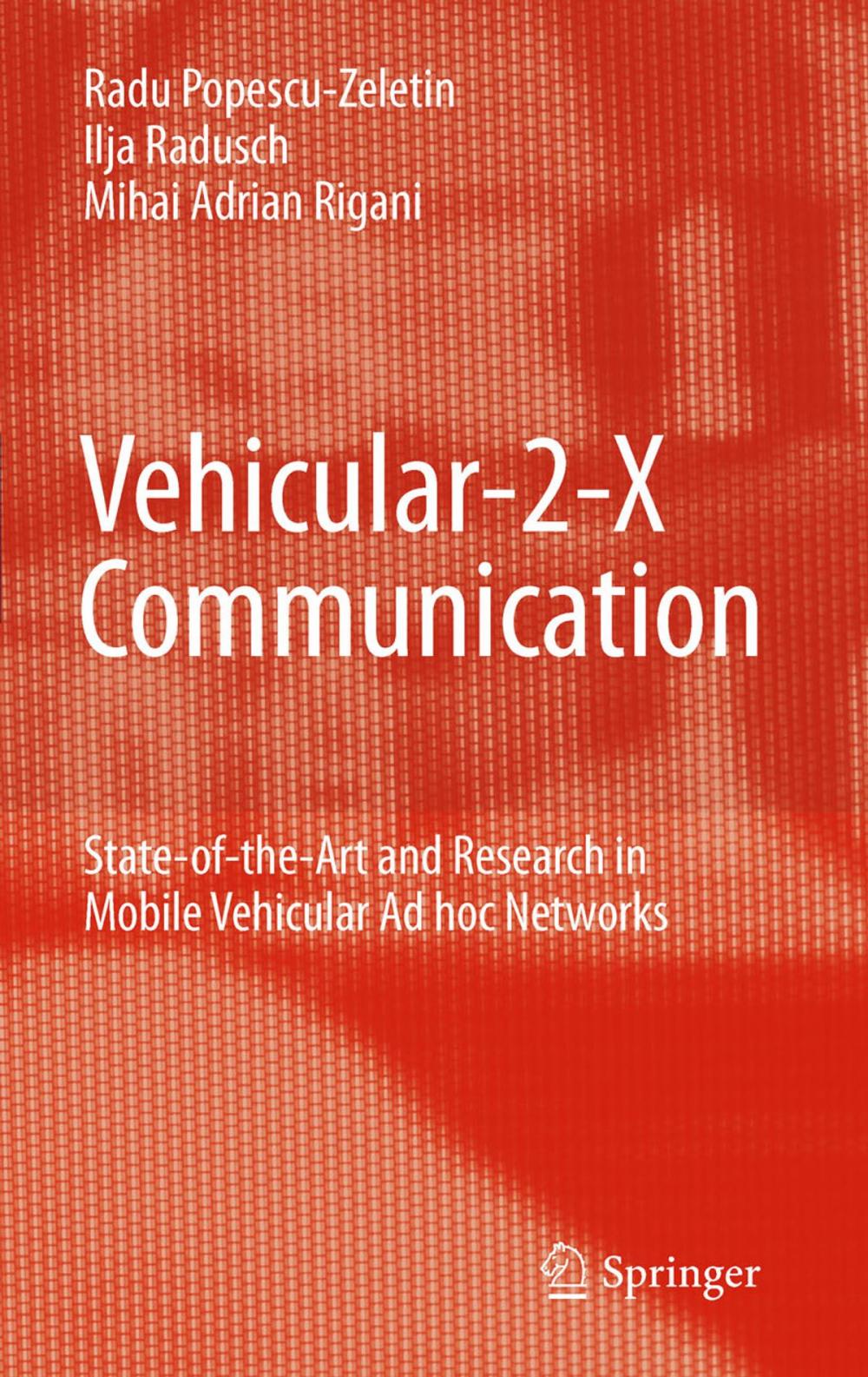 Big bigCover of Vehicular-2-X Communication