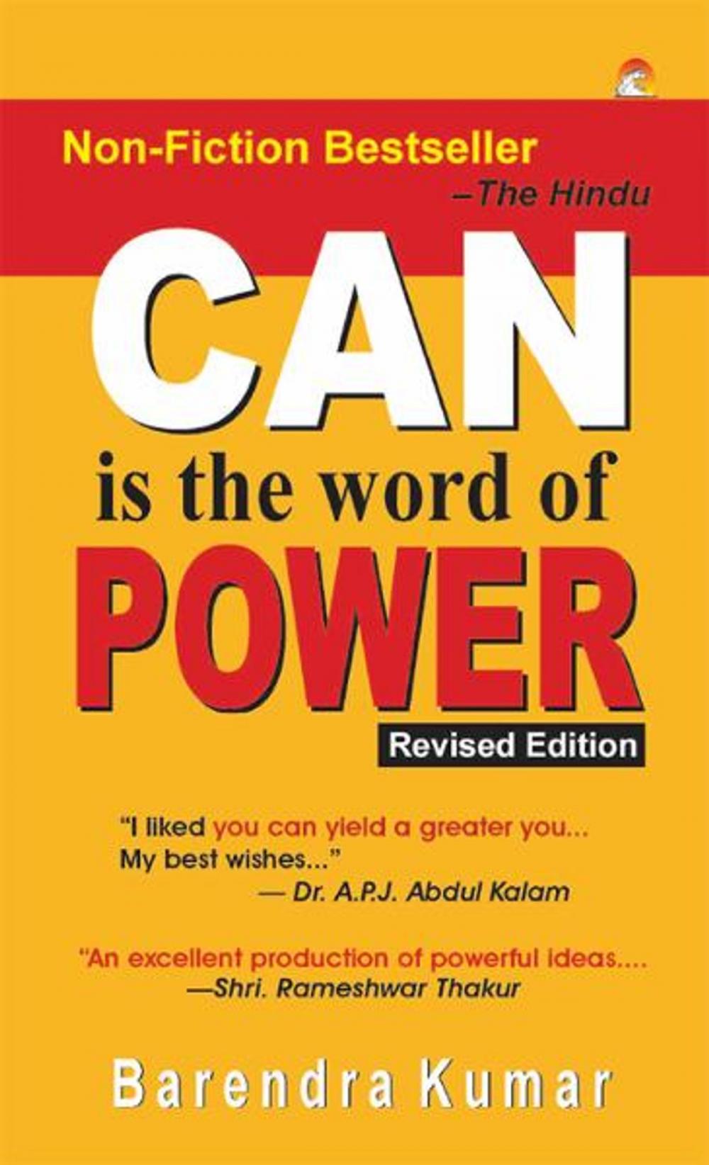 Big bigCover of CAN is the Word of Power - A confidence building approach for millions of young minds