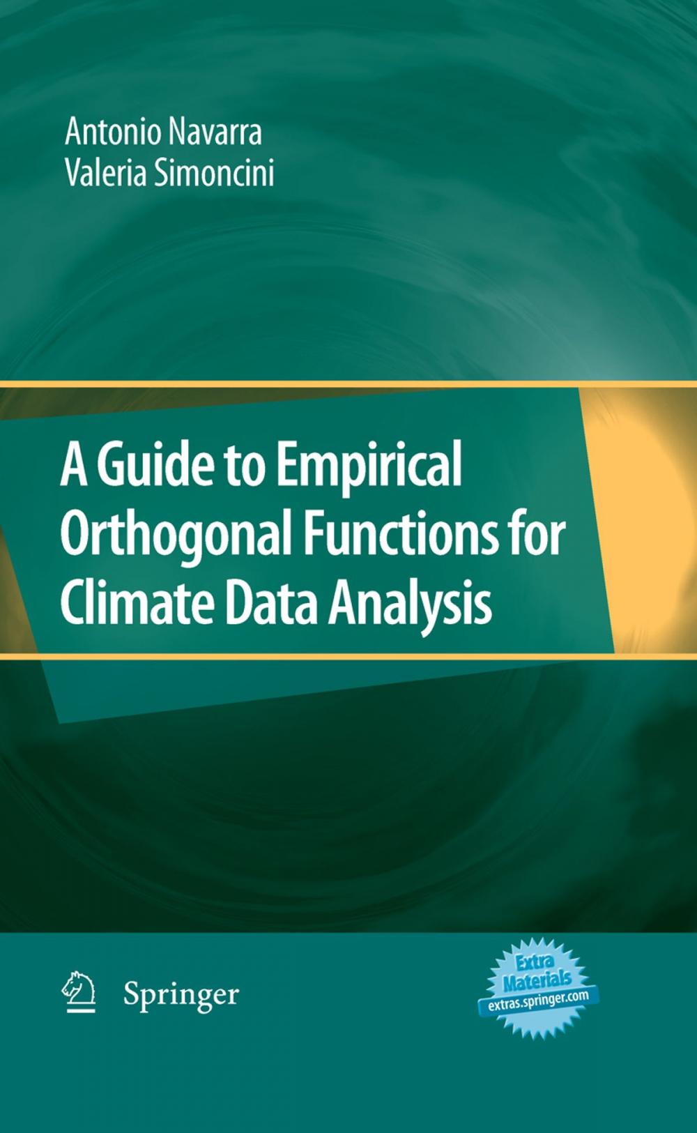 Big bigCover of A Guide to Empirical Orthogonal Functions for Climate Data Analysis