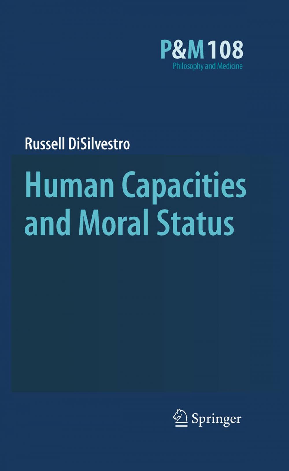 Big bigCover of Human Capacities and Moral Status