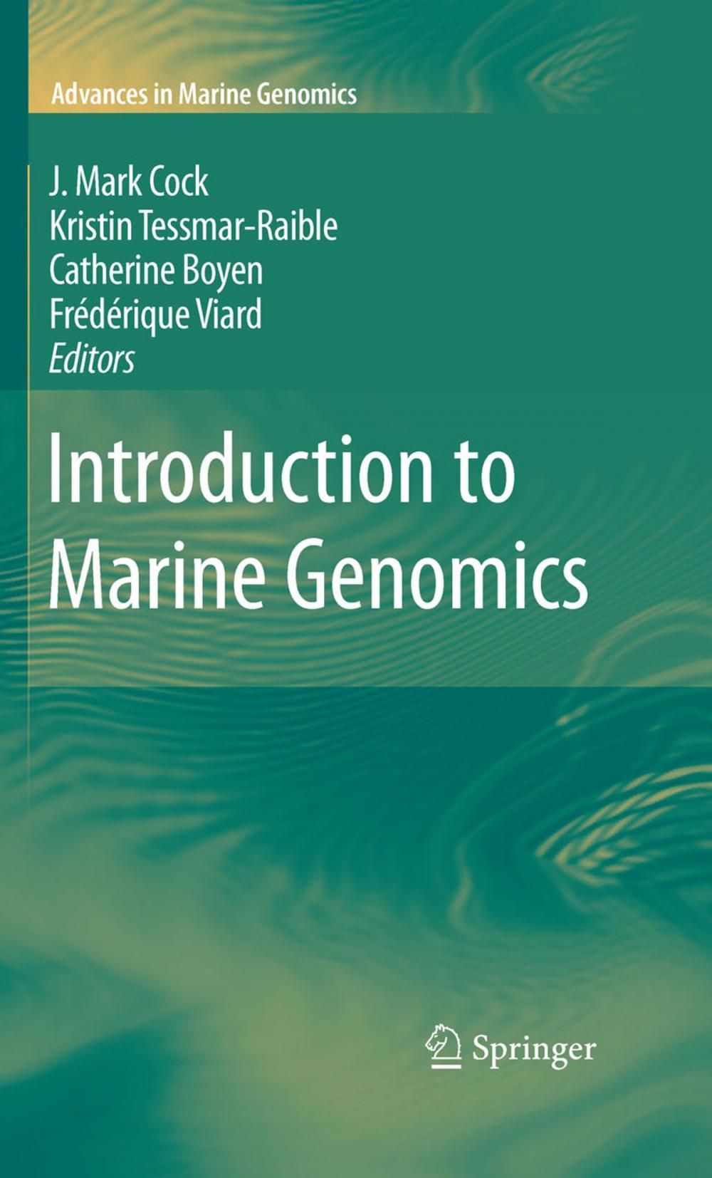 Big bigCover of Introduction to Marine Genomics