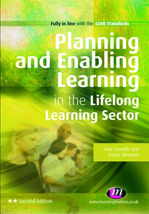 Cover of the book Planning and Enabling Learning in the Lifelong Learning Sector by Jacqueline Myers