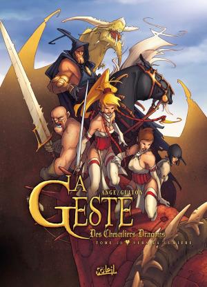Cover of the book La Geste des Chevaliers Dragons T10 by Jean-Christophe Derrien, Céline Fournier, Régis Donsimoni