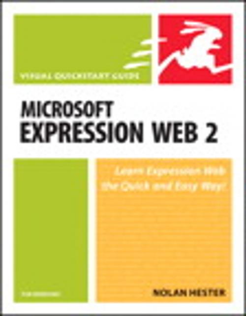 Cover of the book Microsoft Expression Web 2 for Windows by Nolan Hester, Pearson Education