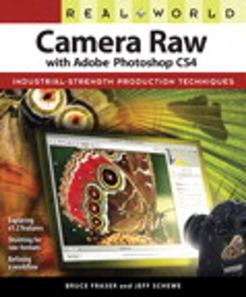 Cover of the book Real World Camera Raw with Adobe Photoshop CS4 by Bruce Fraser, Jeff Schewe, Pearson Education