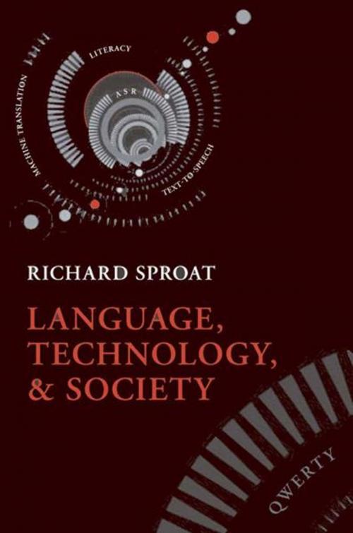 Cover of the book Language, Technology, and Society by Richard Sproat, OUP Oxford