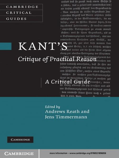 Cover of the book Kant's 'Critique of Practical Reason' by , Cambridge University Press