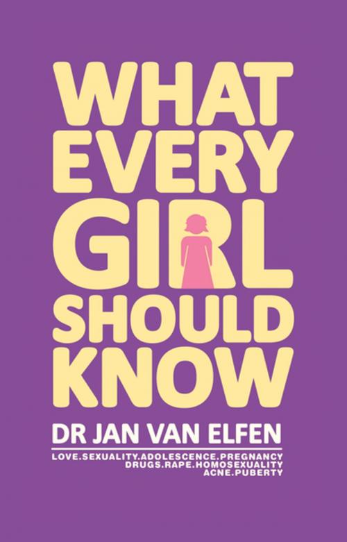 Cover of the book What every girl should know by Jan van Elfen, Tafelberg