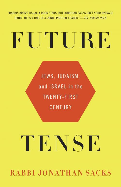 Cover of the book Future Tense by Jonathan Sacks, Knopf Doubleday Publishing Group