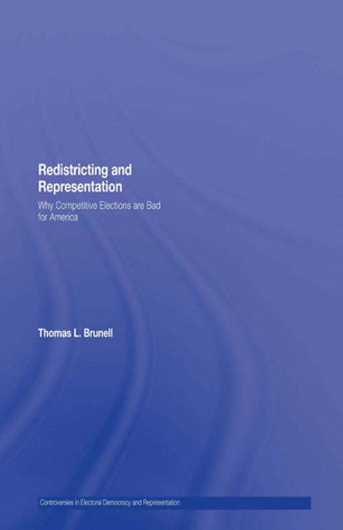 Cover of the book Redistricting and Representation by Thomas Brunell, Taylor and Francis