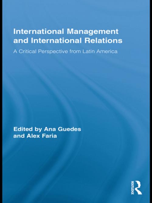 Cover of the book International Management and International Relations by , Taylor and Francis