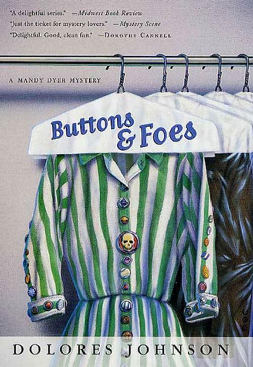 Cover of the book Buttons and Foes by Dolores Johnson, St. Martin's Press