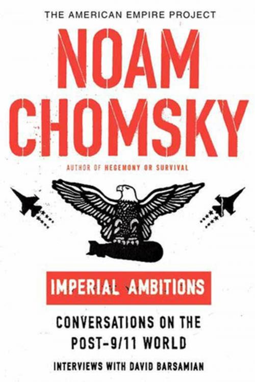 Cover of the book Imperial Ambitions by Noam Chomsky, David Barsamian, Henry Holt and Co.