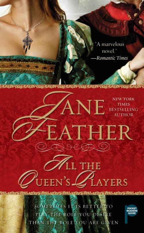 Cover of the book All the Queen's Players by Jane Feather, Pocket Books