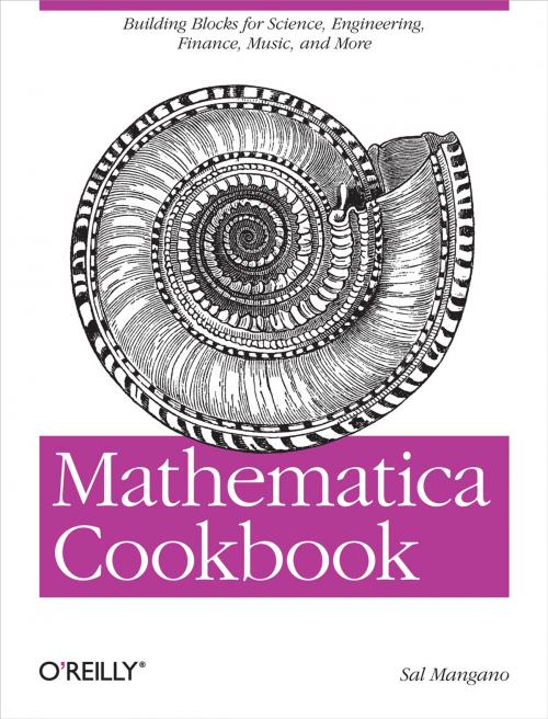 Cover of the book Mathematica Cookbook by Sal Mangano, O'Reilly Media