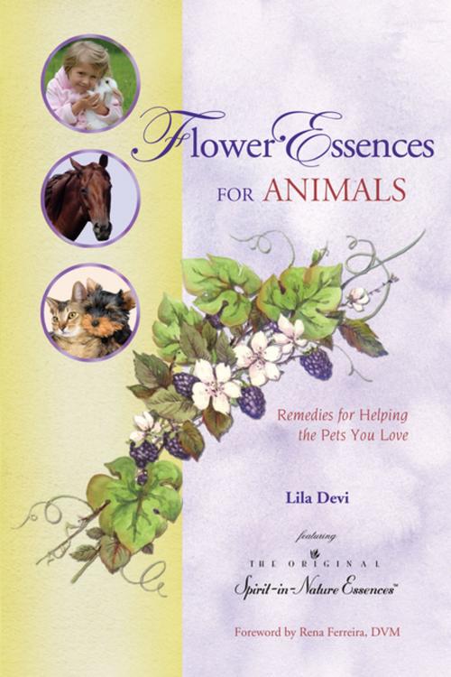 Cover of the book Flower Essences for Animals by Lila Devi, Crystal Clarity Publishers