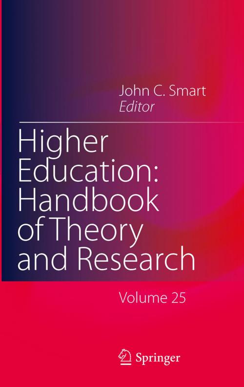 Cover of the book Higher Education: Handbook of Theory and Research by , Springer Netherlands