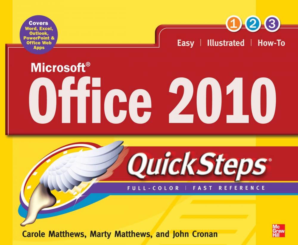 Big bigCover of Microsoft Office 2010 QuickSteps