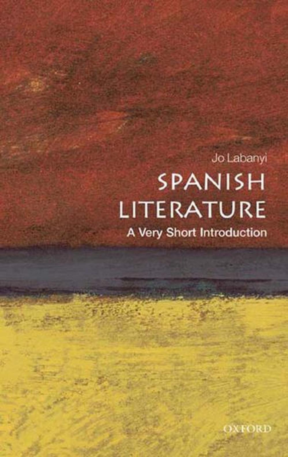 Big bigCover of Spanish Literature: A Very Short Introduction