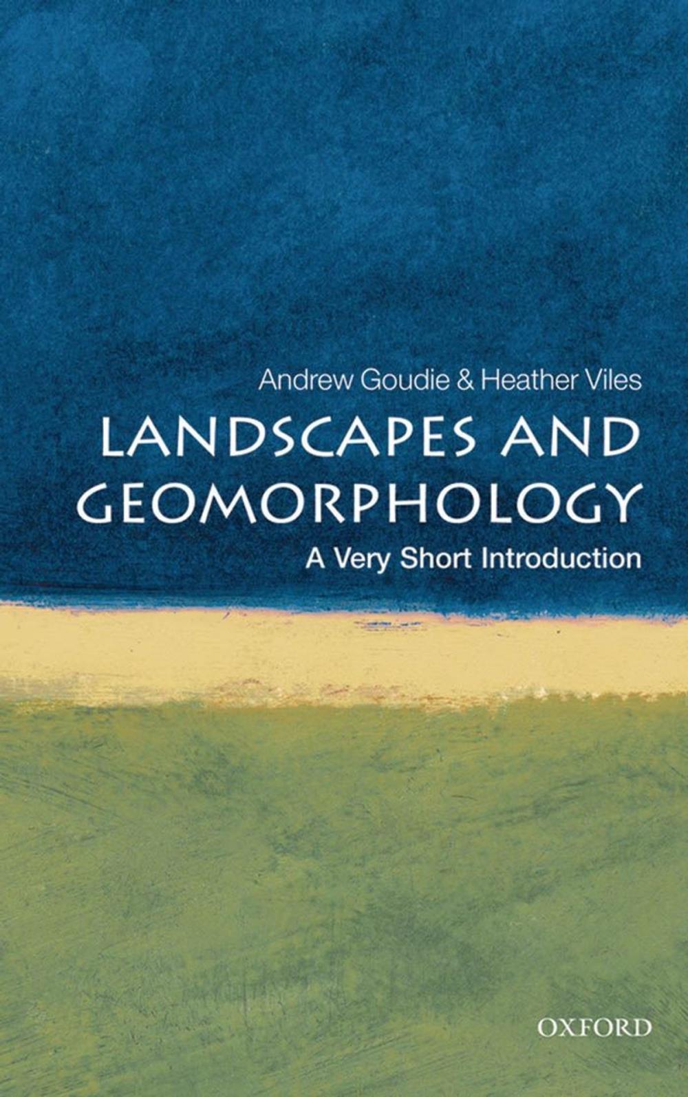 Big bigCover of Landscapes and Geomorphology: A Very Short Introduction