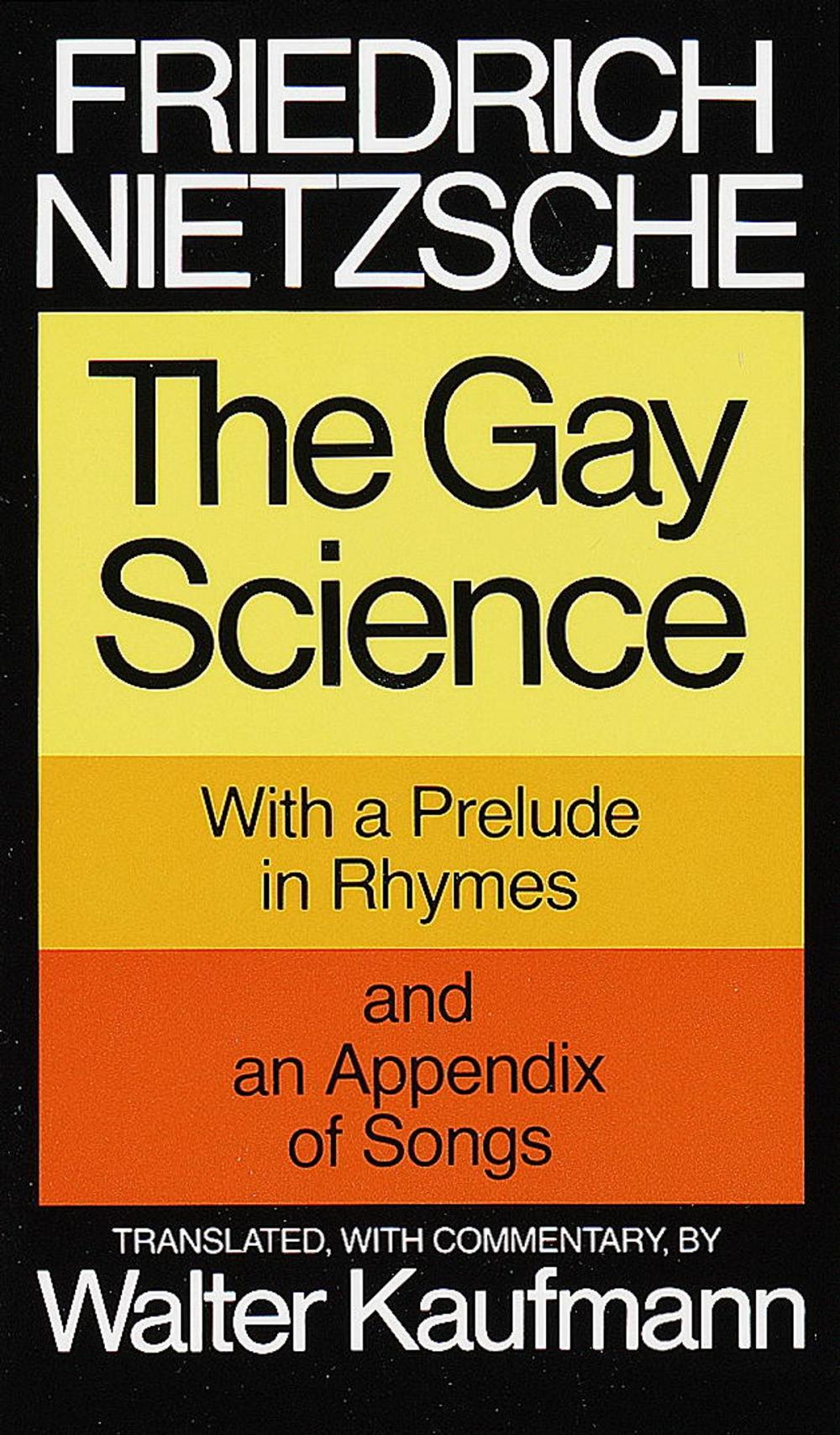 Big bigCover of The Gay Science