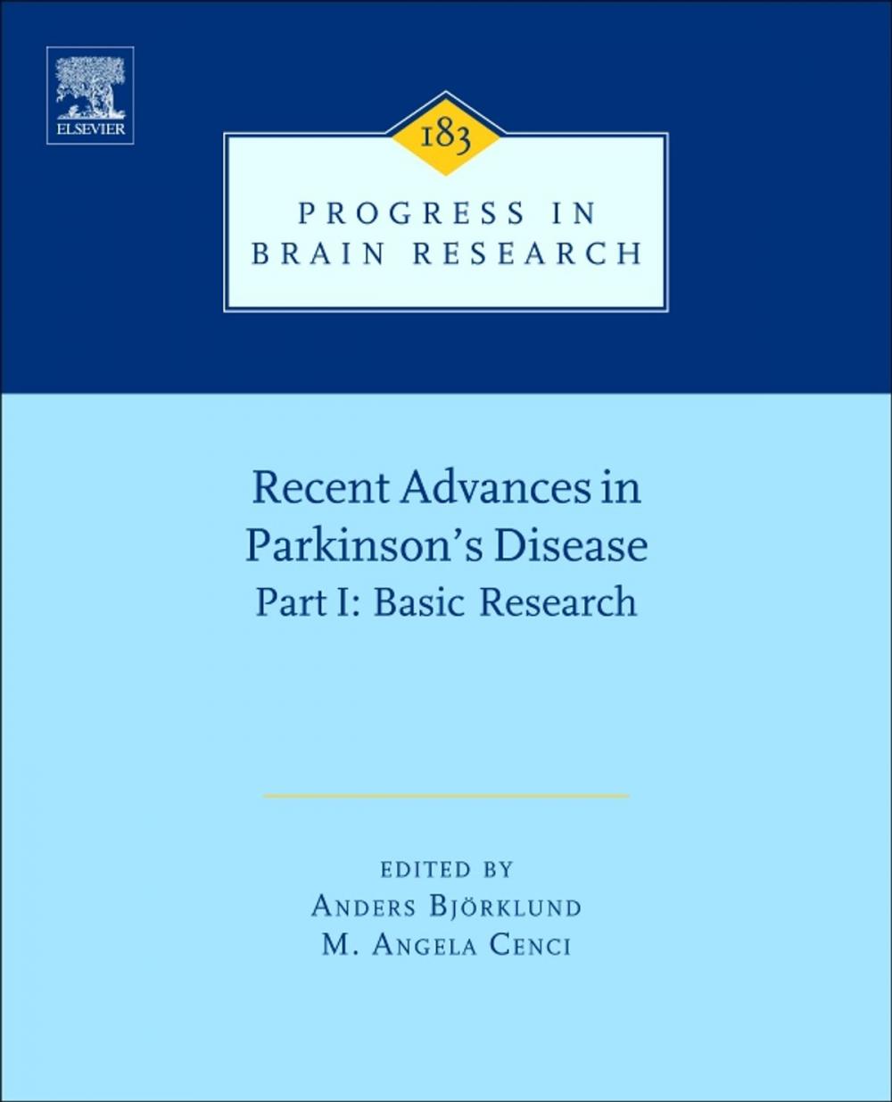 Big bigCover of Recent Advances in Parkinsons Disease