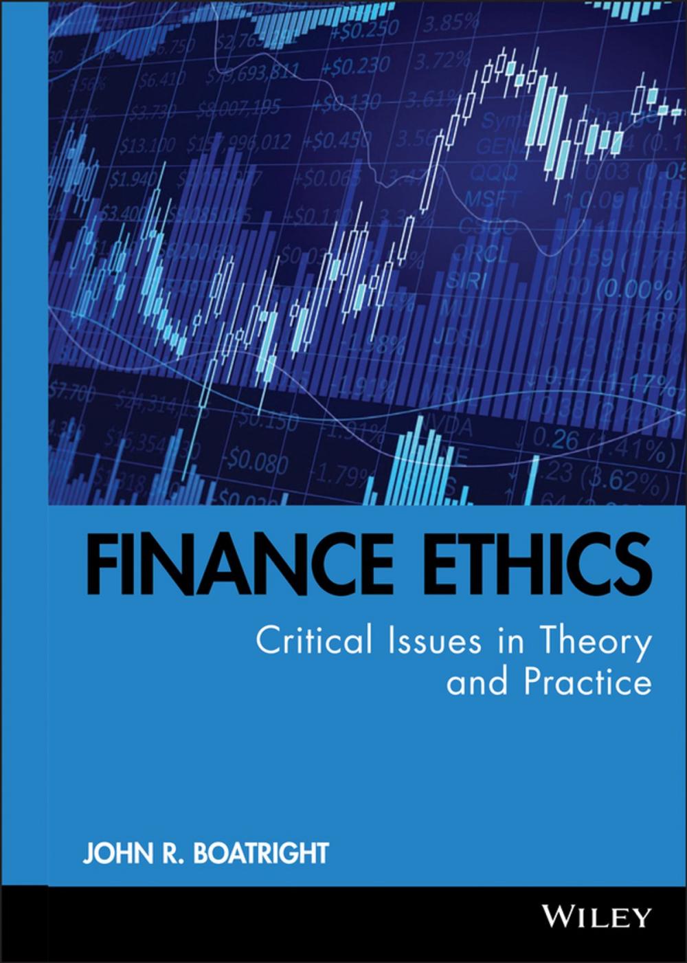 Big bigCover of Finance Ethics