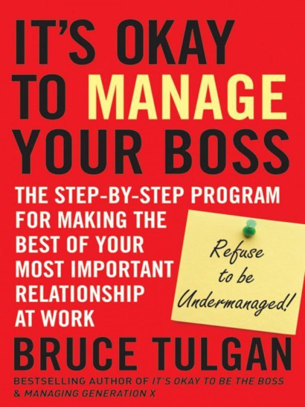 Big bigCover of It's Okay to Manage Your Boss