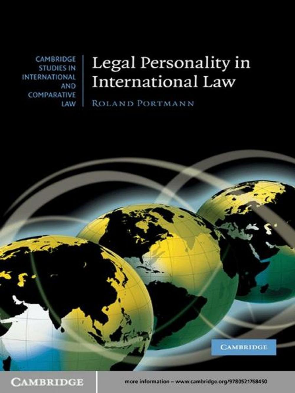 Big bigCover of Legal Personality in International Law