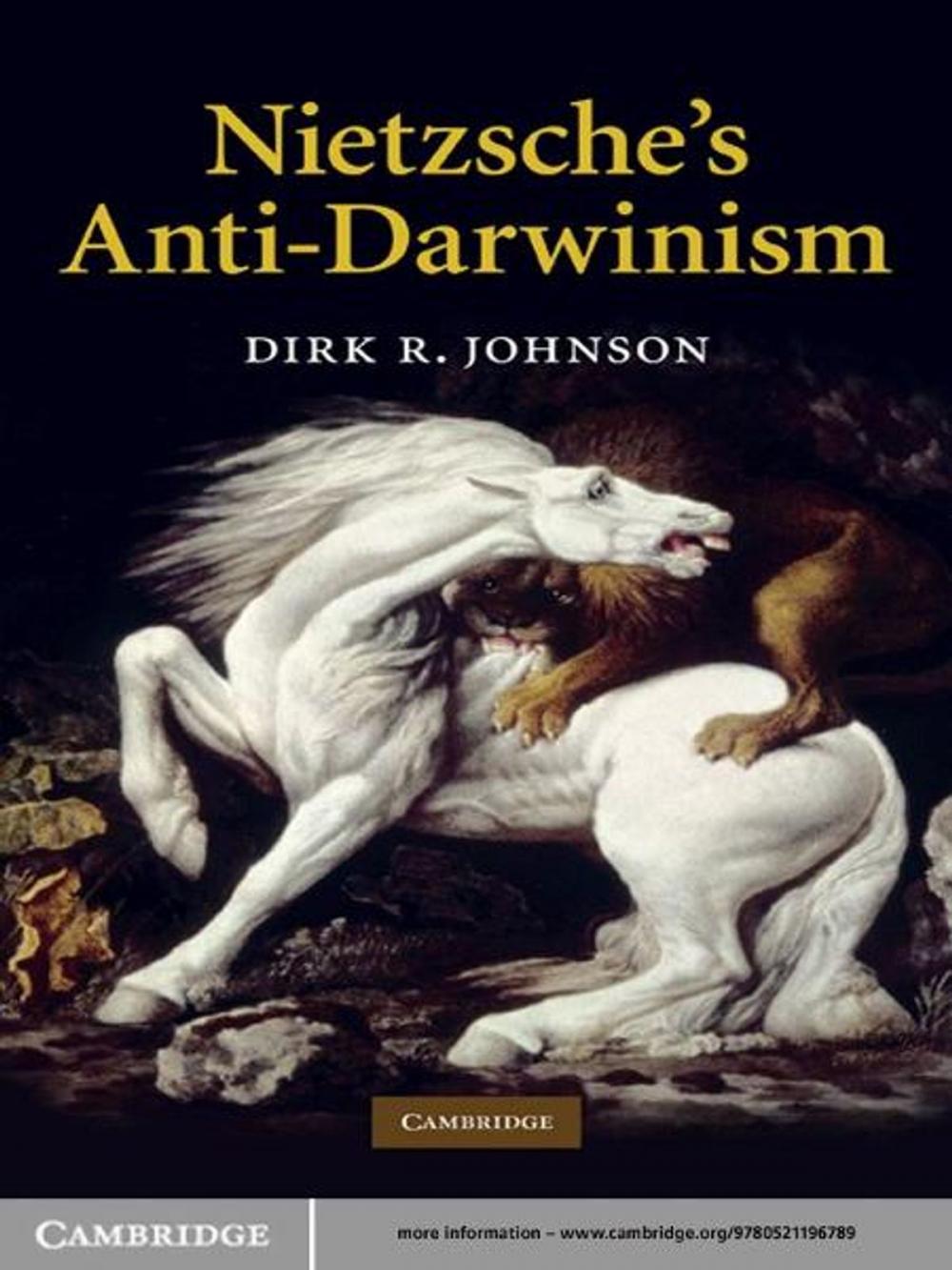 Big bigCover of Nietzsche's Anti-Darwinism