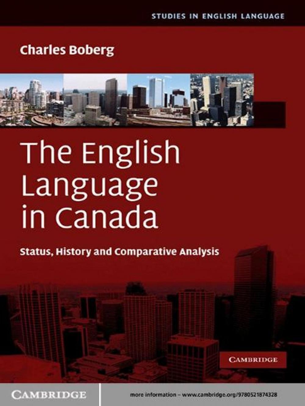 Big bigCover of The English Language in Canada