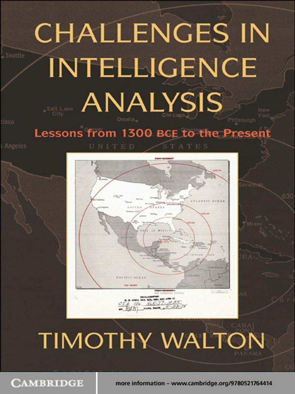 Big bigCover of Challenges in Intelligence Analysis