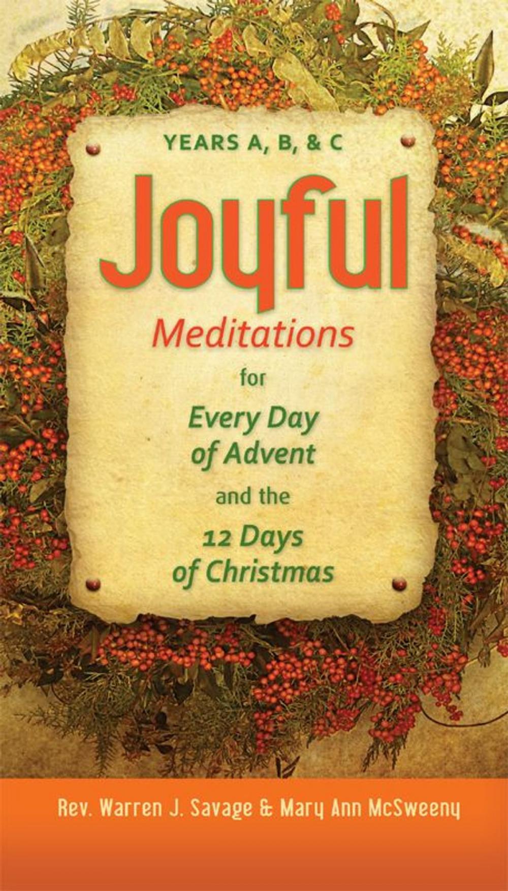 Big bigCover of Joyful Meditations for Every Day of Advent and the 12 Days of Christmas