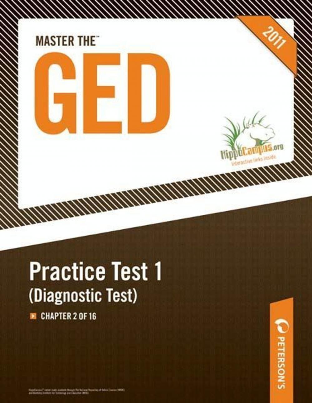 Big bigCover of Master the GED: Practice Test 1: Diagnostic Test: Chapter 2 of 16