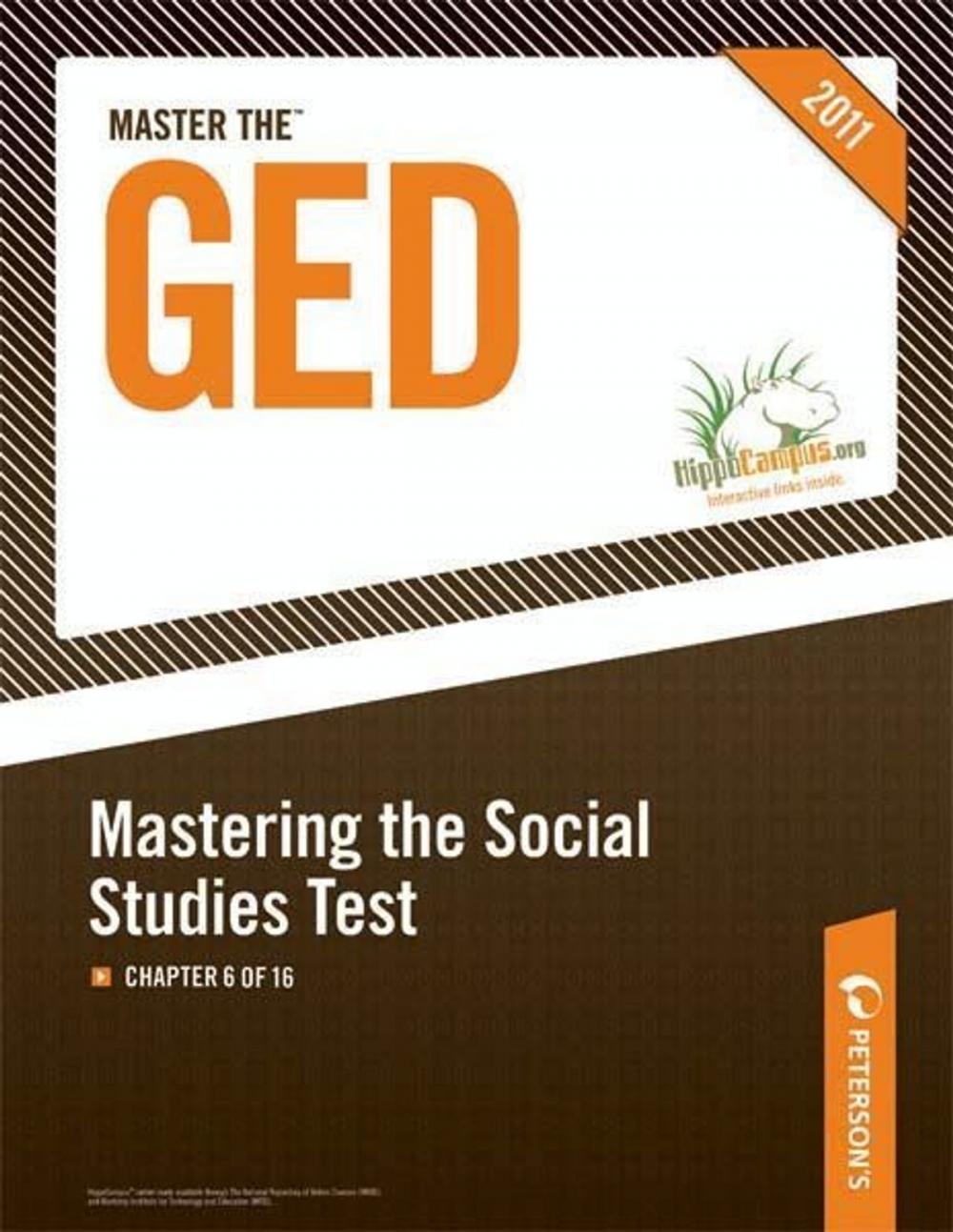 Big bigCover of Master the GED: Mastering the Social Studies Test: Chapter 6 of 16