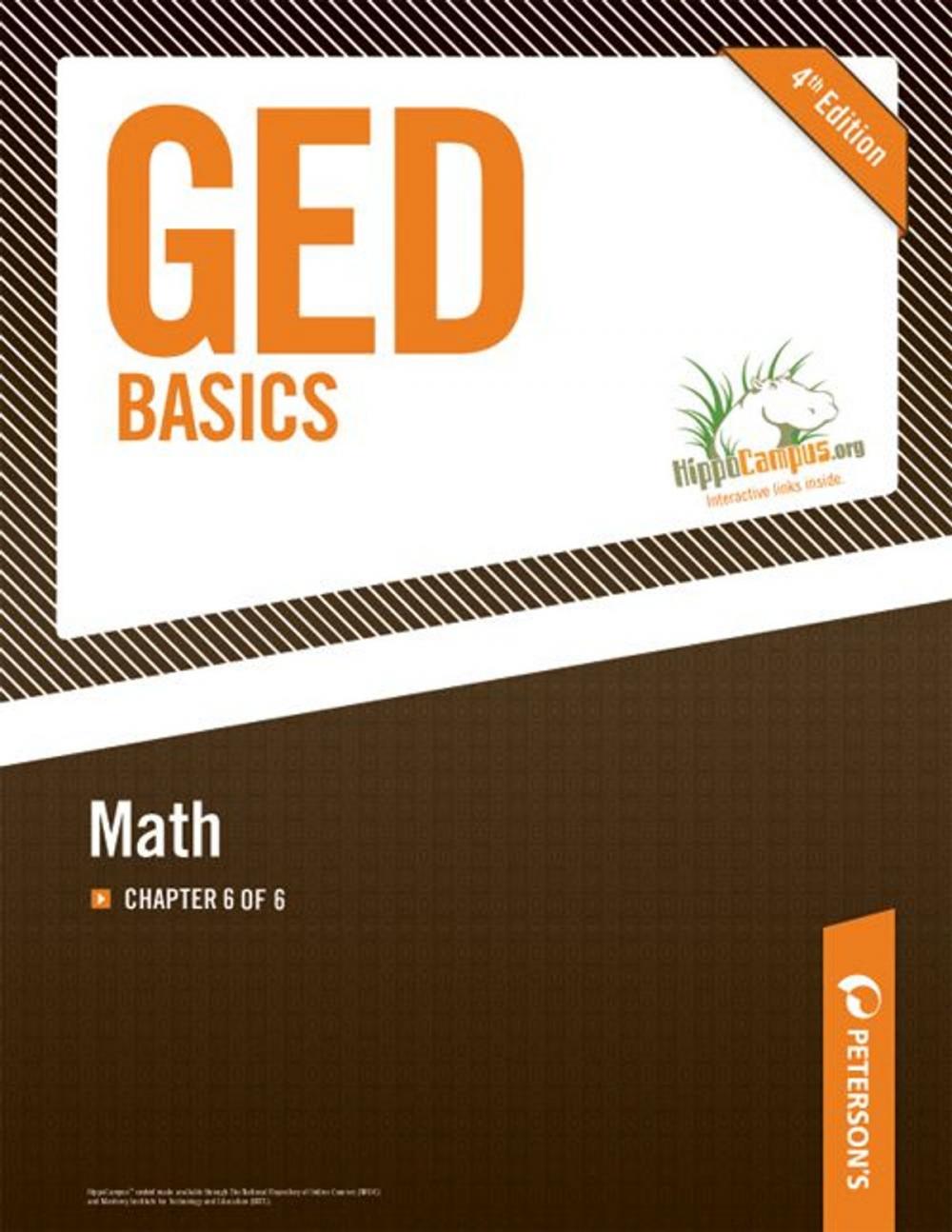 Big bigCover of GED Basics: Math: Chapter 6 of 6