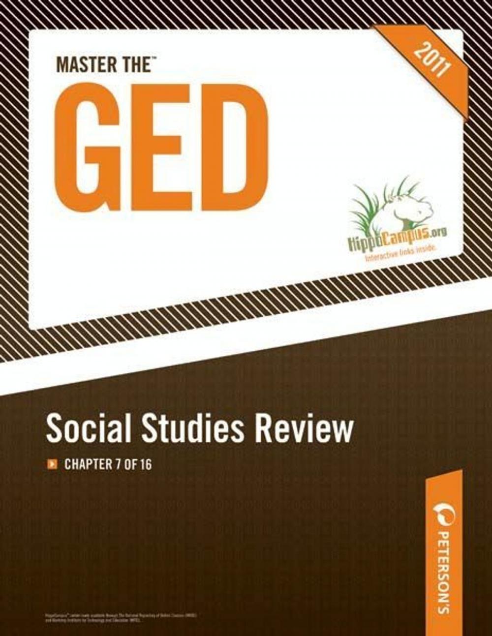 Big bigCover of Master the GED: Social Studies Review: Chapter 7 of 16