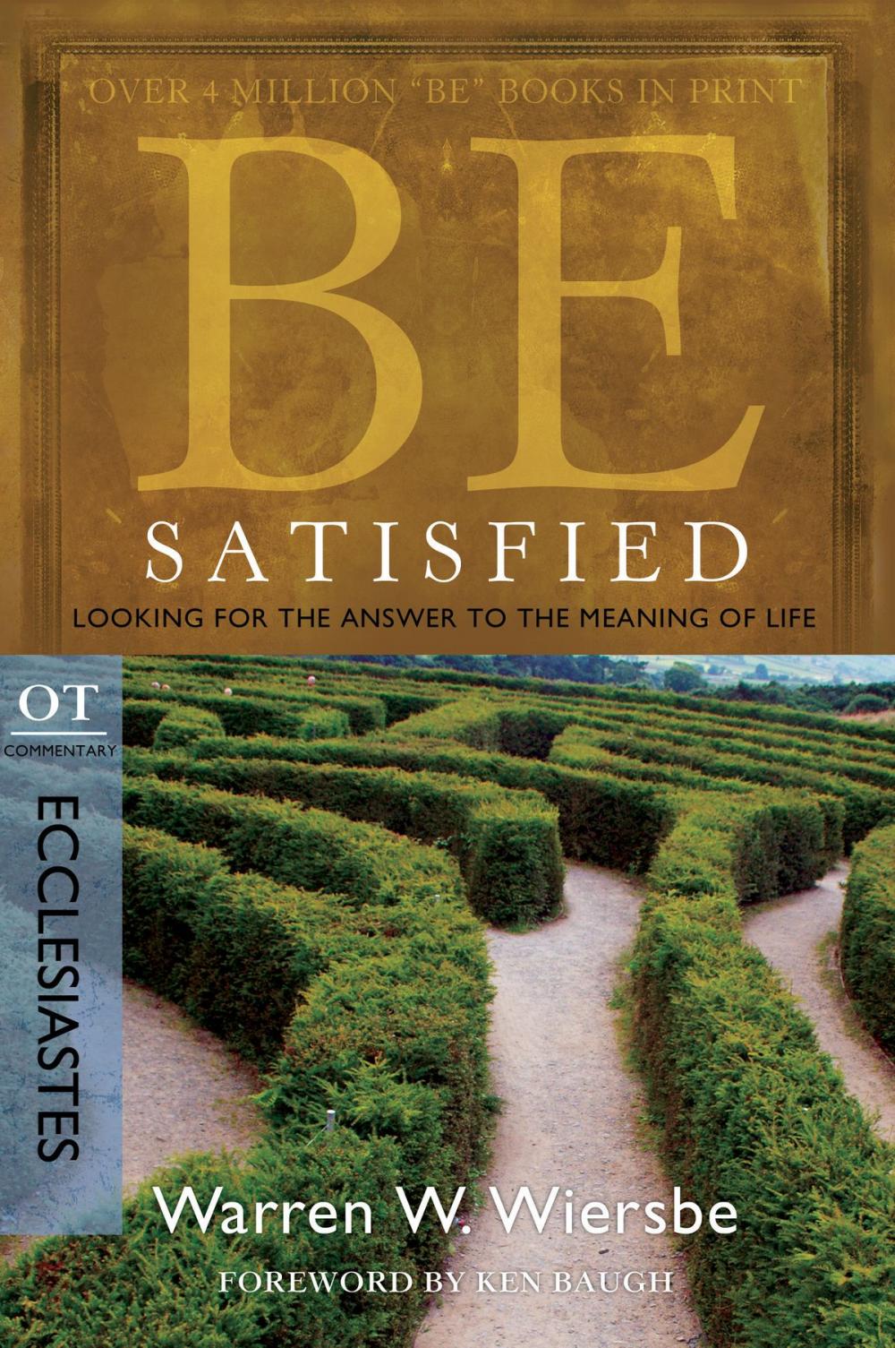 Big bigCover of Be Satisfied (Ecclesiastes)