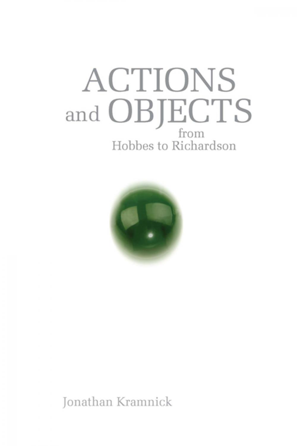 Big bigCover of Actions and Objects from Hobbes to Richardson