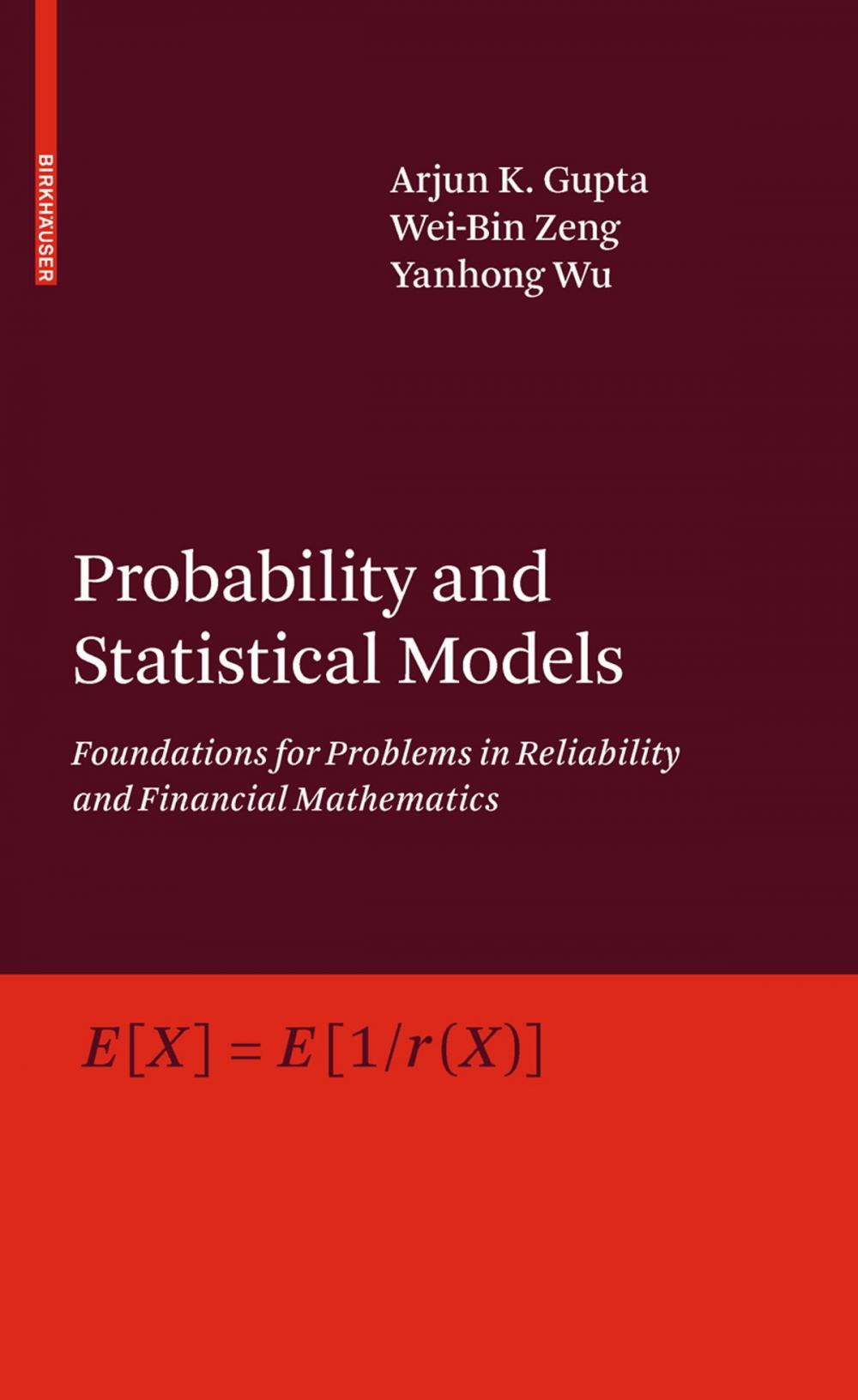 Big bigCover of Probability and Statistical Models